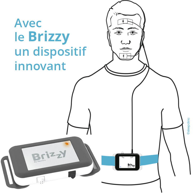 Le dépistage de l'apnée du sommeil avec le dispositif innovant le Brizzy
